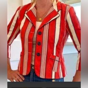 Luella for Target red white and blue blazer